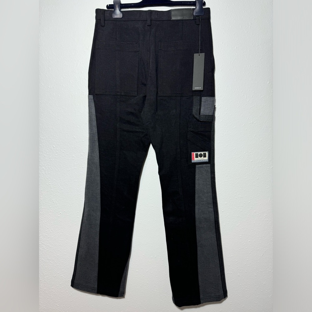 NWT NAHMIAS Colorblock Carpenter denim Jeans - Picture 6 of 15